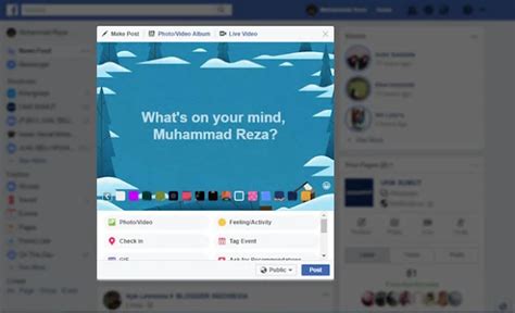 Cara membuat status fb yang banyak disukai