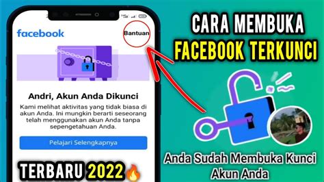 Cara Membuka Facebook yang Terkunci atau Diblokir