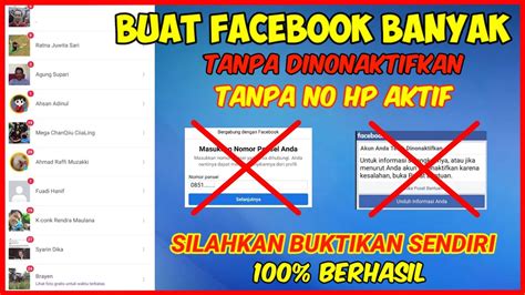 Mengapa Harus Membuat Akun Facebook Banyak?