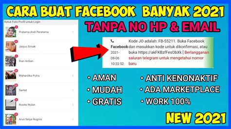 Tips dan Trik untuk Membuat Akun Facebook Banyak dengan Satu Email
