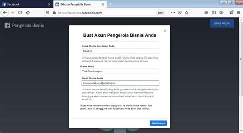 Langkah 3: Verifikasi Akun FB