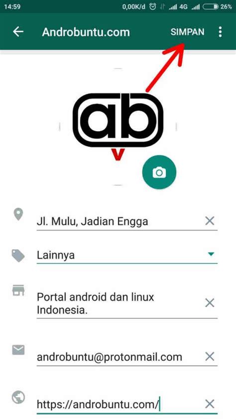 Mengatur Profil