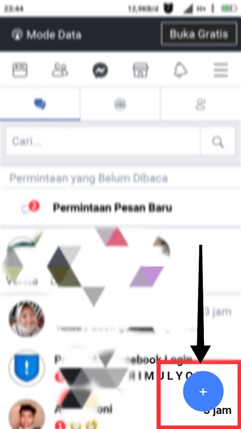 Tips dan Trik Membuat Grup Inbox di FB Lite