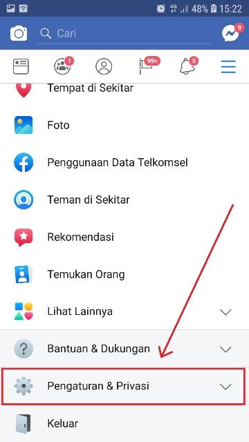 Langkah-Langkah Cek Email di Facebook