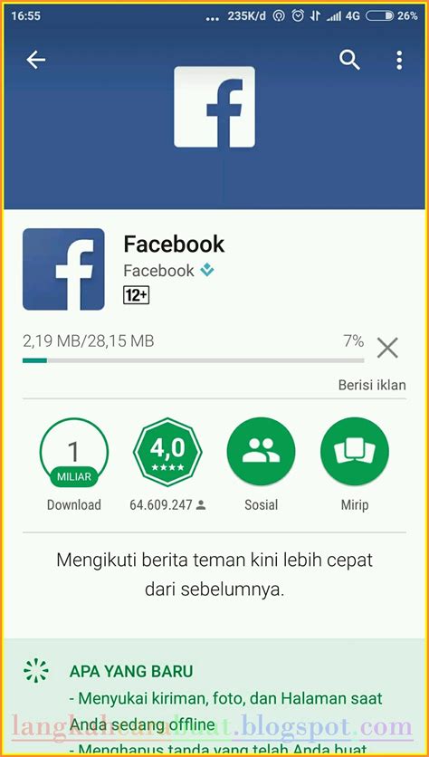 Bagian 2: Cara download video di FB lewat HP Android