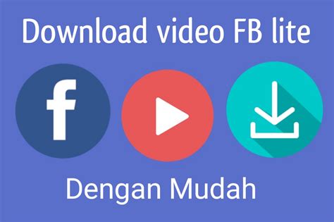Cara Download Video di FB Lite