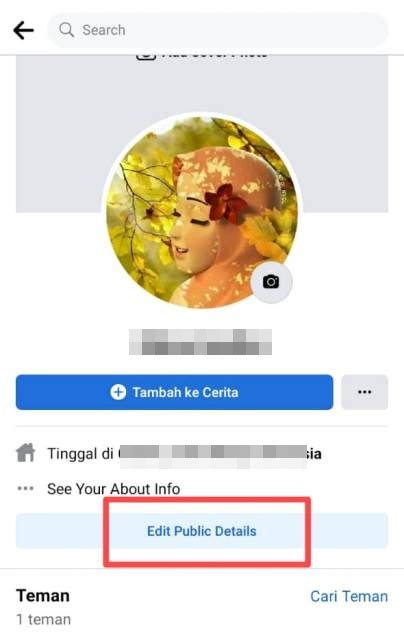 Langkah-Langkah Mengedit Bio di Fb Lite