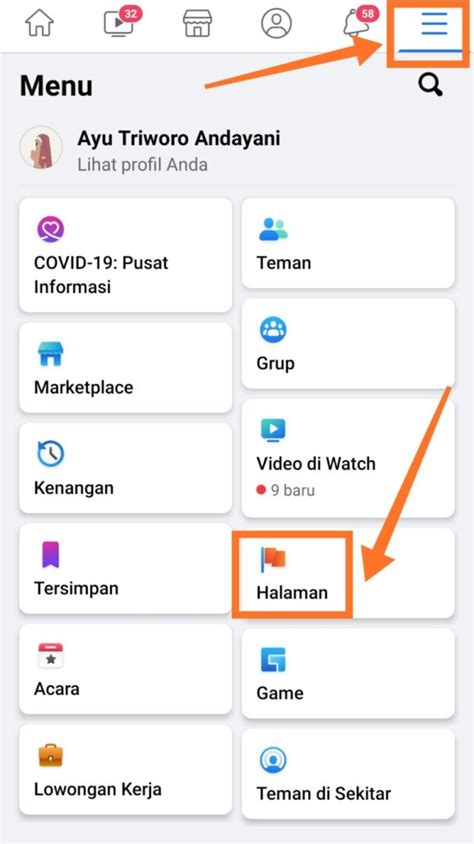 Langkah 1: Buka Aplikasi Facebook di HP