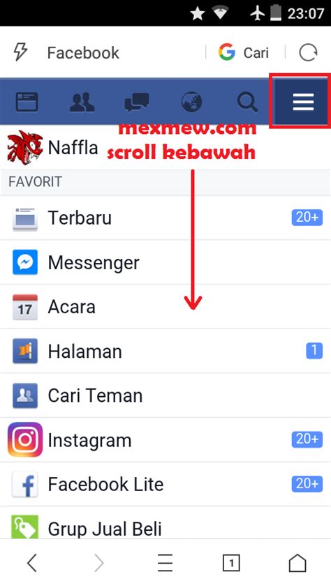 Langkah-Langkah Ganti Sandi FB di HP