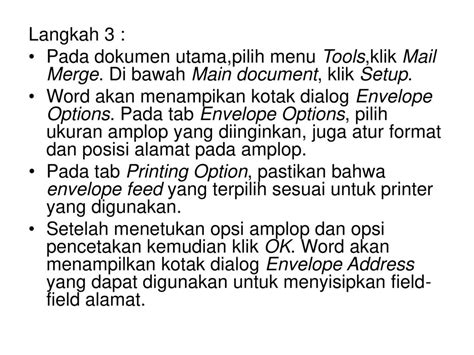 Langkah 3: Klik Pada Options
