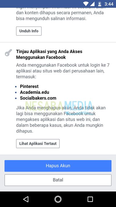 Pastikan Anda Menghapus Riil Data Anda