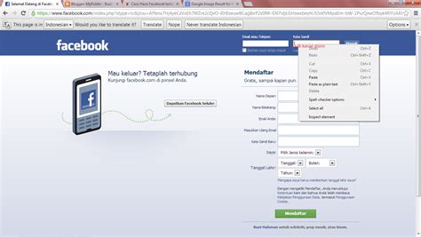 Cara Hack FB Lewat Laptop