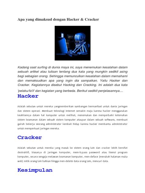 Apa Yang Dimaksud dengan Hacker Facebook?