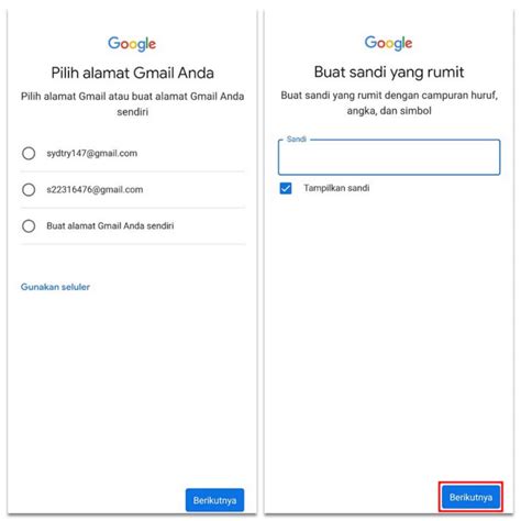Cara Membuat Email FB di HP