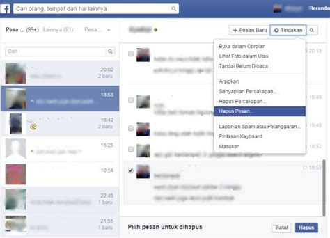 Tips dan Trik untuk Menghapus Pesan Facebook yang Sudah Dibuat
