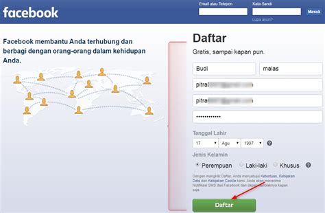 Langkah-Langkah Membuat Akun Facebook Baru