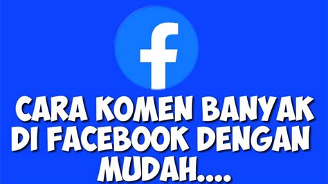 Bagaimana Cara Komen di Facebook dengan Gambar?